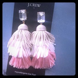 J Crew tassel earrings